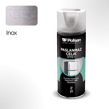 Polisan Paslanmaz Çelik 400 ml Sprey Boya