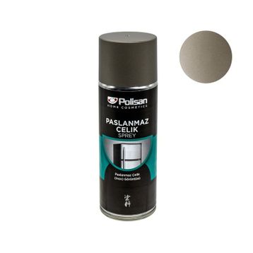 Polisan Paslanmaz Çelik 400 ml Sprey Boya