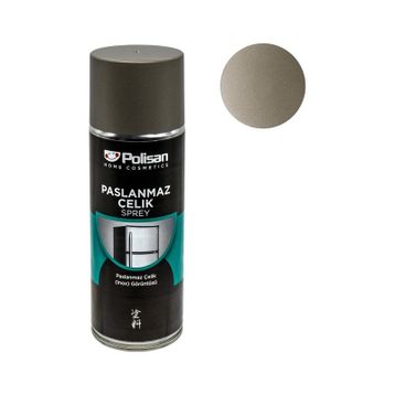 Polisan Paslanmaz Çelik 400 ml Sprey Boya