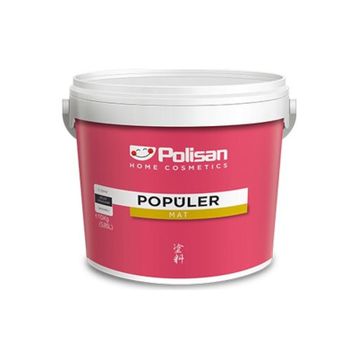 Polisan Popüler Beyaz 3 kg Plastik Mat İç Cephe Boyası