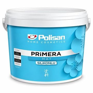 Polisan Primera 15 lt Samimi Mat Silikonlu İç Cephe Duvar Boyası