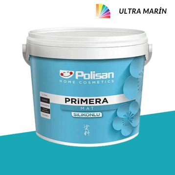 Polisan Primera Ultra Marin 15 lt Mat Silikonlu İç Cephe Boyası
