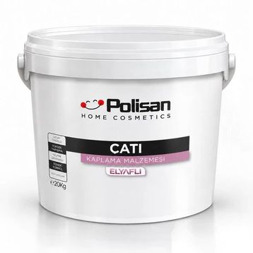 Polisan Ral 7023 Beton Grisi 20 kg Çatı Elyaflı Kaplama Malzemesi