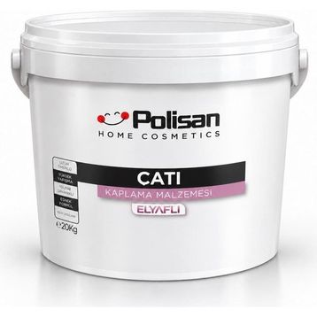 Polisan Ral 7023 Beton Grisi 20 kg Çatı Elyaflı Kaplama Malzemesi