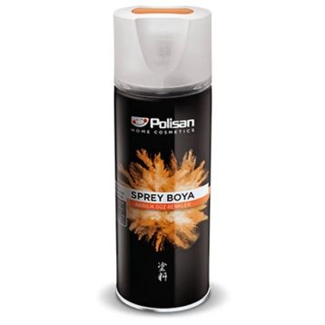 Polisan RAL1017 Safran Sarı Akrilik Sprey Boya