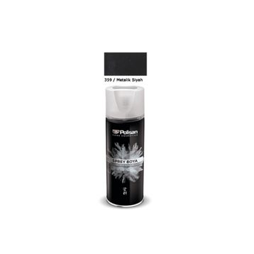 Polisan Siyah 400 ml Metalik Sprey