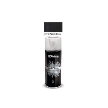 Polisan Siyah 400 ml Metalik Sprey