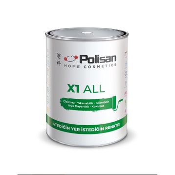 Polisan X1 All 0.75 lt Beyaz Su Bazlı Boya