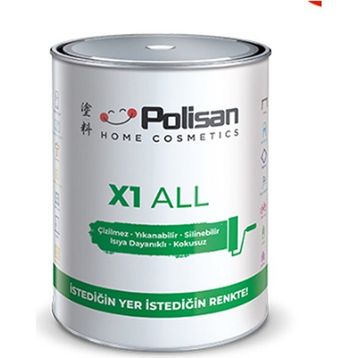 Polisan X1 All 0.75 lt Beyaz Su Bazlı Boya