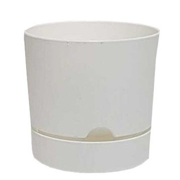 Poliwork Begonya 12 cm Beyaz Saksı