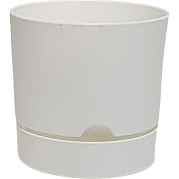 Poliwork Begonya 18 cm Beyaz Saksı