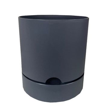 Poliwork Begonya 21 cm Antrasit Saksı