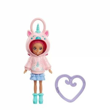 Polly Pocket HKV98 Kapüşonlu Bebekler