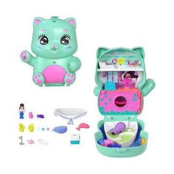 Polly Pocket JFG56 - Glitter Island Maceraları Kompakt Oyun Seti
