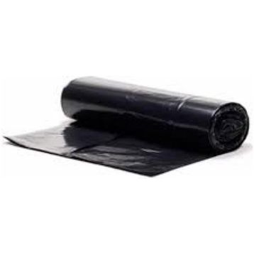 Polmix 65x80 cm Büyük Boy Siyah Çöp Torbası (20 adet)
