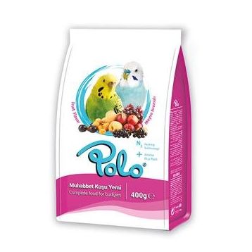 Polo Meyve Aromalı 400 gr Muhabbet Kuşu Yemi
