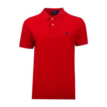 Polo Ralph Lauren 710666998003 Kırmızı Ralph Lauren Polo Yaka Slim Fit Erkek Tişört