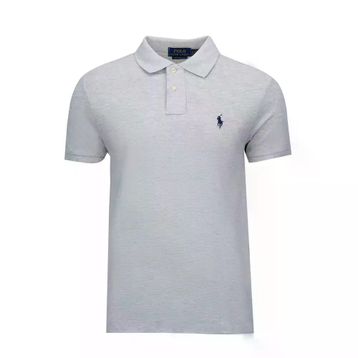 Polo Ralph Lauren 710675974076 Gri Polo Yaka Slim Fit Erkek Tişört