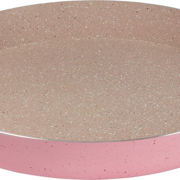 Polo Shef 40 cm Pembe Granit Fırın Tepsisi