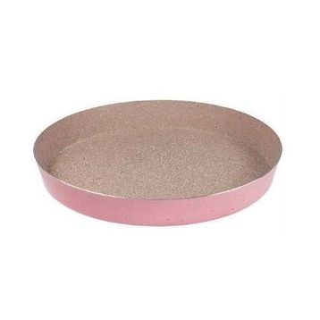 Polo Shef 40 cm Pembe Granit Fırın Tepsisi