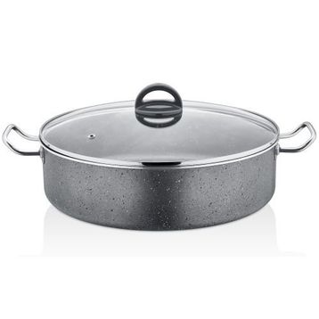 Polo Shef Megatron Granit 40 cm Basık Tencere