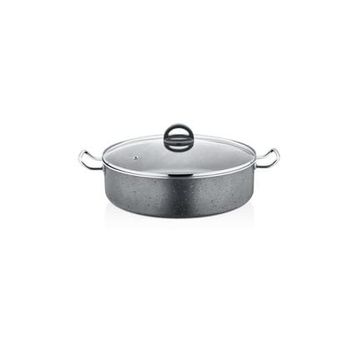 Polo Shef Megatron Granit 40 cm Basık Tencere