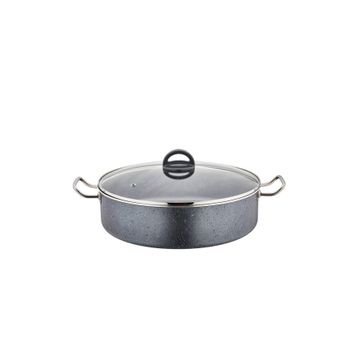 Polo Shef Megatron Granit 40 cm Basık Tencere