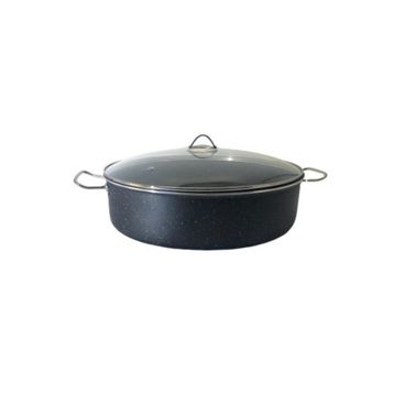 Polo Shef Megatron Granit 40 cm Basık Tencere