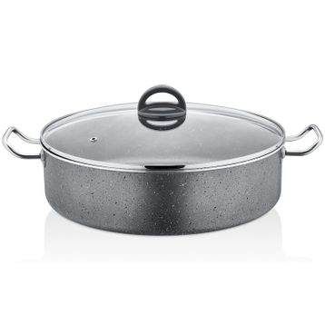 Polo Shef Megatron Granit 40 cm Basık Tencere