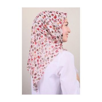Poloist Desen-162 Desenli Sökme Tülbent