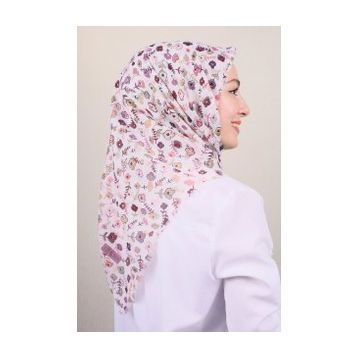 Poloist Desen-162 Desenli Sökme Tülbent