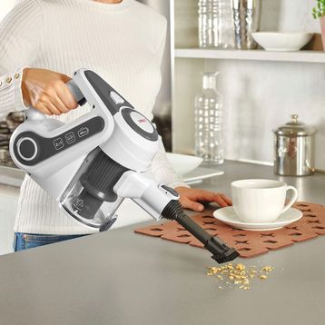 Polti Forzaspira Slim SR90G Gri Şarjlı Dik Süpürge