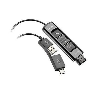 Poly 786C7AA TAA DA85 USB to QD BLK Adaptör