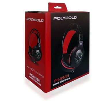 Polygold PG-6920 Ledli Oyuncu Kulaklık