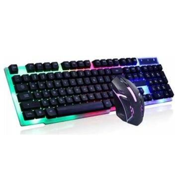 Polygold PG-8017 Led Kablolu Oyuncu Q Klavye Mouse Set