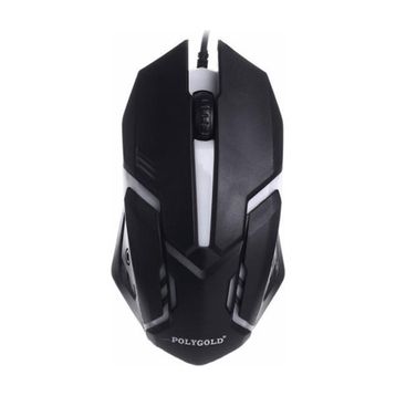 Polygold PG-883 Siyah Gri Oyuncu Mouse