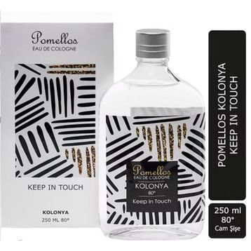 Pomellos Keep In Touch 3x250 ml Cam Şişe Kolonya