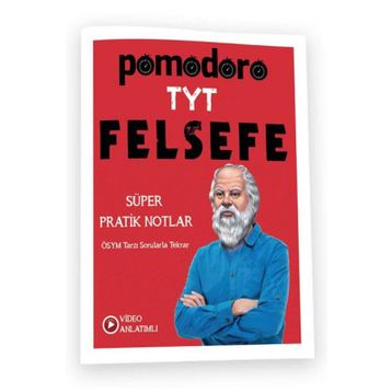 Pomodoro TYT Felsefe Süper Pratik Notlar