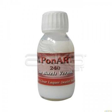 Ponart 100 ml Su Bazlı Vernik