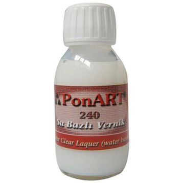 Ponart 100 ml Su Bazlı Vernik