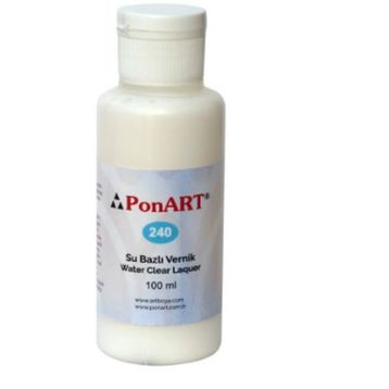 Ponart 100 ml Su Bazlı Vernik