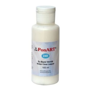 Ponart 100 ml Su Bazlı Vernik