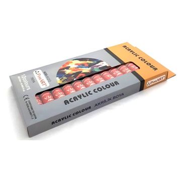 Ponart 12x12 ml Set Akrilik Boya