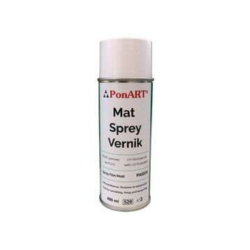 Ponart 400 ml Sprey Mat Vernik