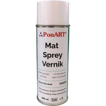 Ponart 400 ml Sprey Mat Vernik