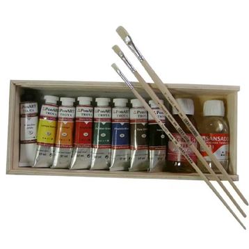 Ponart 8x37 ml Troya Yağlı Boya Seti