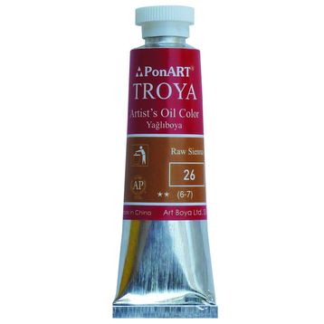 Ponart Ham Sienna 37 ml Troya Yağlı Boya