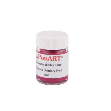 Ponart No:8060 Magenta 15 ml Guaj Boya