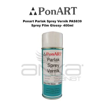 Ponart PAS839 400 ml Sprey Parlak Vernik