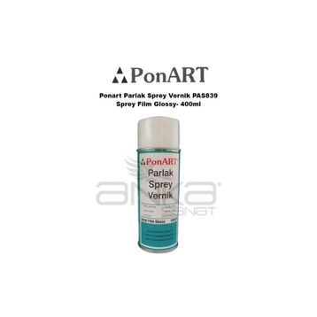 Ponart PAS839 400 ml Sprey Parlak Vernik